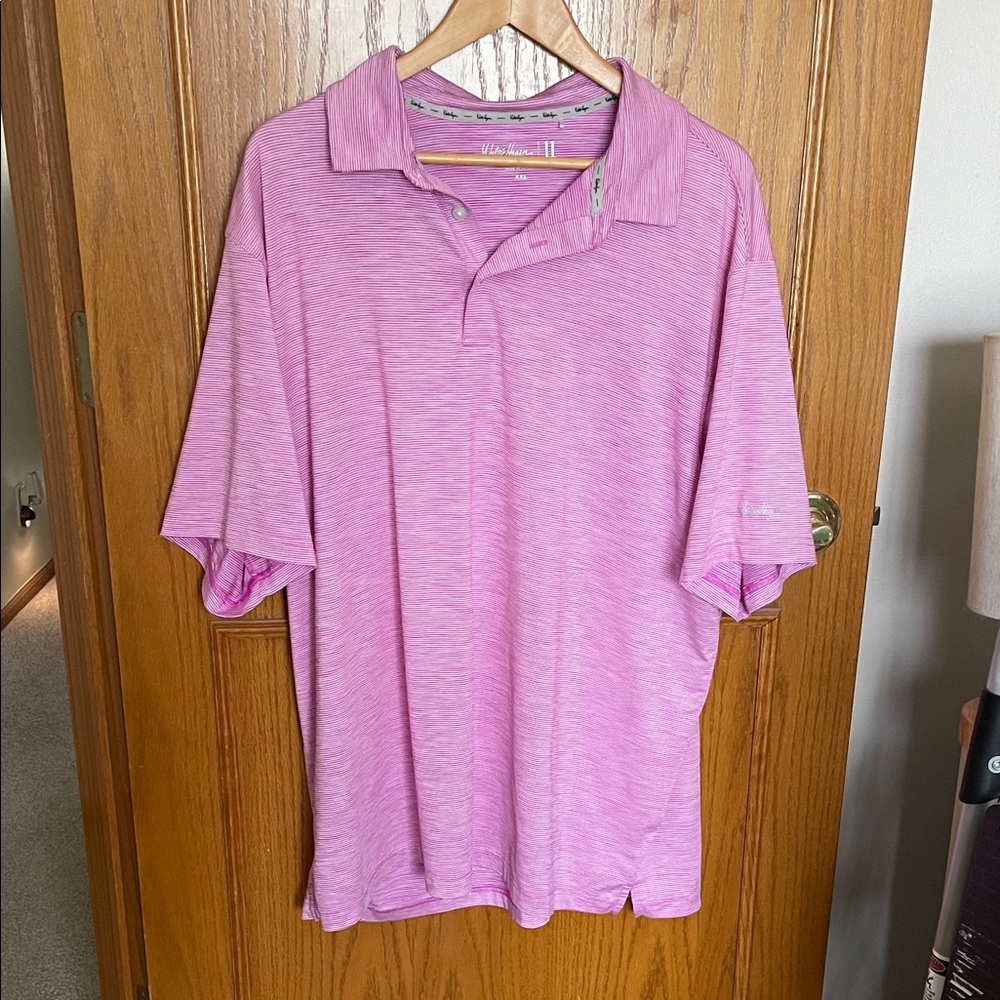 Walter Hagen Pink Polo Shirt for Men
